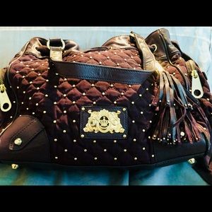 Plum Juicy Couture handbag